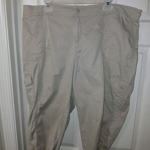 Women's Tan Cargo Pants